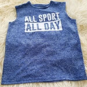 Children's place Cut off tee shirt size 7/8 blue